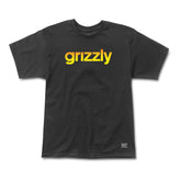 Remera Grizzly Lowercase - Black